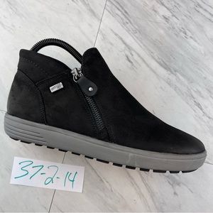 •remonte tex soft foam double zip mid top waterproof shoes size 37 / 6-6.5